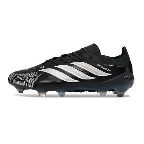 Chuteira Campo Adidas Predator 26 Elite FG Preto e Branco