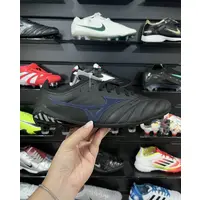 Chuteira Campo Mizuno Morelia Neo 4 Beta FG Preto e Azul - Pronta Entrega - imagem 1