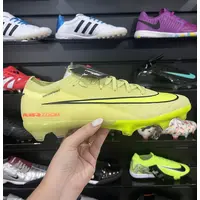 Chuteira Campo Nike Air Zoom Mercurial Vapor 16 Elite FG Verde "Max Voltage" - Pronta Entrega - imagem 1