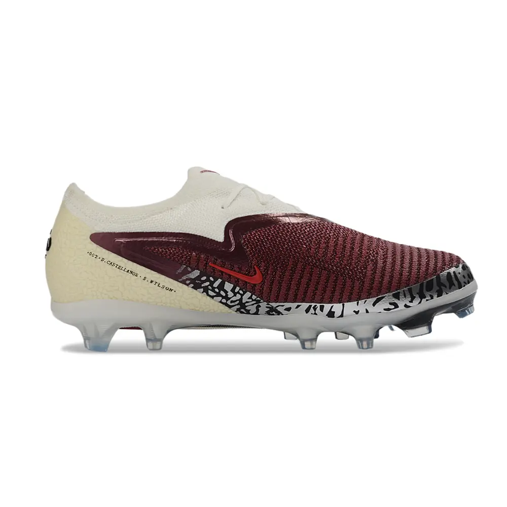 Chuteira Campo Nike Phantom GX Elite FG Bordo