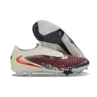 Chuteira Campo Nike Phantom GX 6 Elite FG Bordo e Branco - imagem 5
