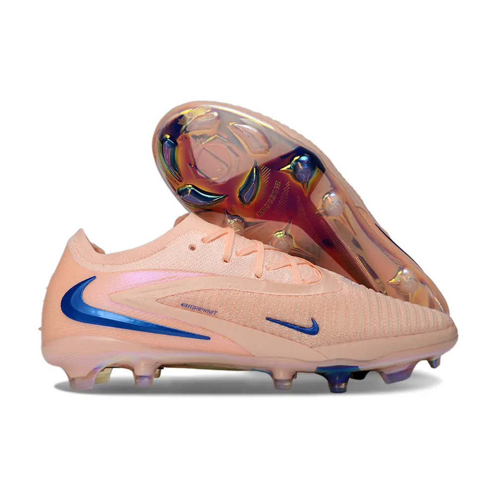 Chuteira Campo Nike Phantom GX 6 Elite FG Rosa e Azul | Elite