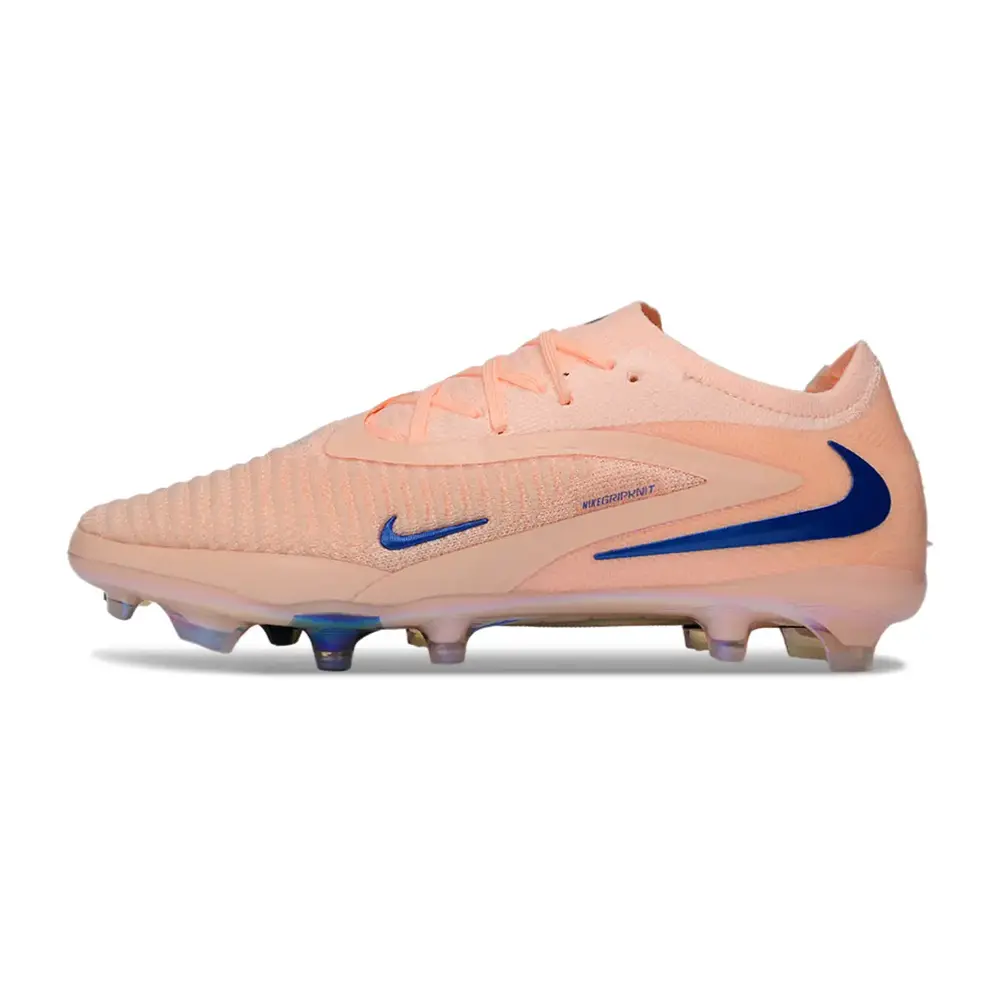 Chuteira Campo Nike Phantom GX 6 Elite FG Rosa e Azul | Elite