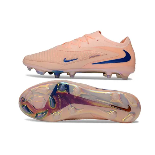 Chuteira Campo Nike Phantom GX 6 Elite FG Rosa e Azul
