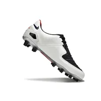 Chuteira Campo Nike Total 90 Laser FG Branca e Preta - imagem 6