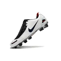 Chuteira Campo Nike Total 90 Laser FG Branca e Preta - imagem 5