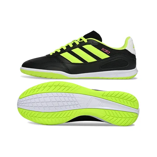 Chuteira Futsal Adidas Top Sala IC Preto e Verde 