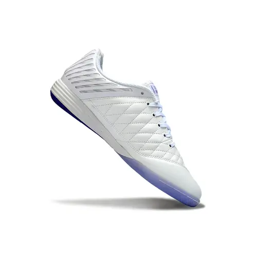Chuteira Futsal Nike Lunar Gato II IC Branco e Roxo