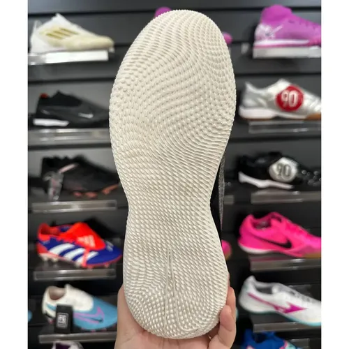 Chuteira Futsal Nike Street Gato IC Preta e Branca - Pronta Entrega