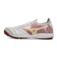 Chuteira Society Mizuno Morelia | Neo Sala TF Branca e Vermelha - imagem 1