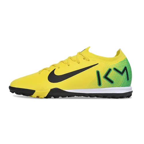 Chuteira Society Nike Air Zoom Mercurial Vapor 16 Elite TF Amarelo, Verde e Preto