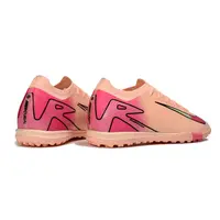 Chuteira Nike Mercurial Vapor 16 Elite TF Rosa e Laranja - imagem 6