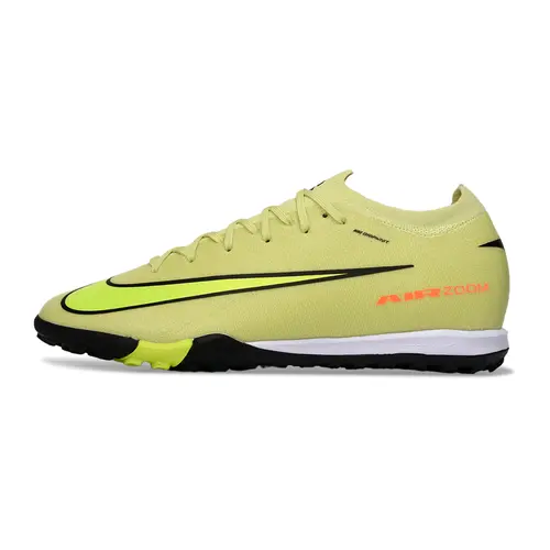 Chuteira Society Nike Air Zoom Mercurial Vapor 16 Elite TF Verde e Preto "'Max Voltage"