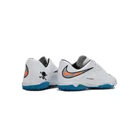 Chuteira Society Nike Hypervenom TF Branca e Azul | Agilidade - imagem 2
