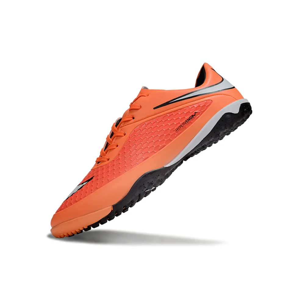 Chuteira Society Nike Hypervenom TF Laranja | Potência e Controle
