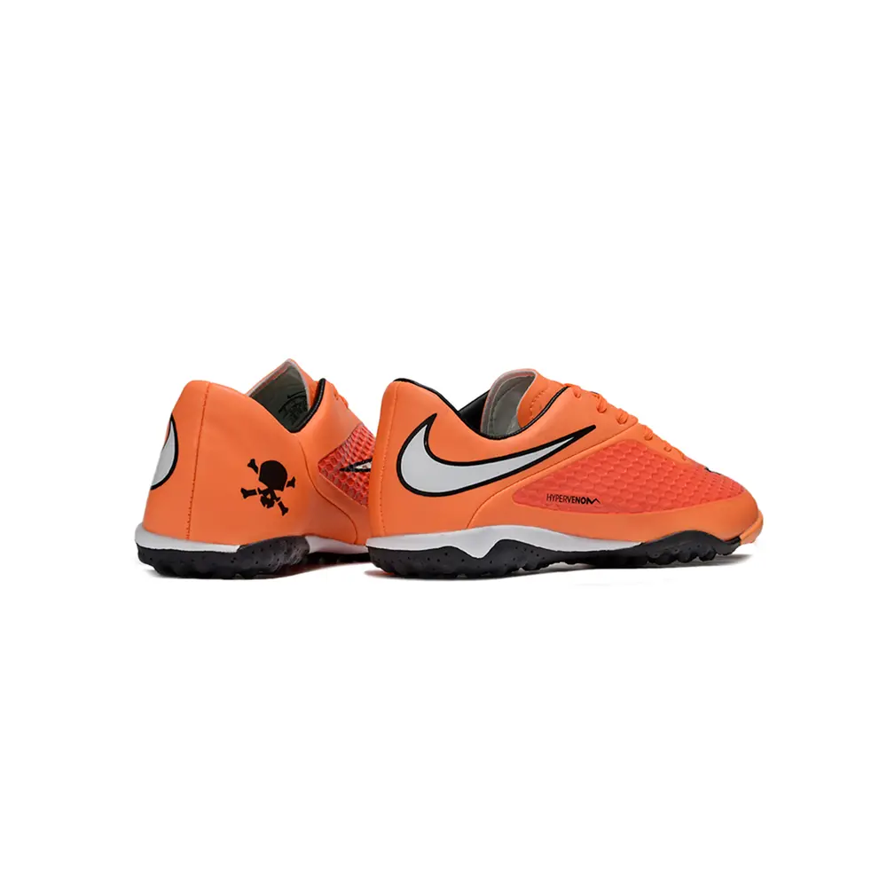Chuteira Society Nike Hypervenom TF Laranja | Potência e Controle