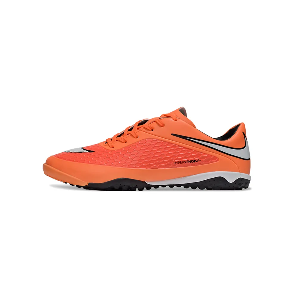 Chuteira Society Nike Hypervenom TF Laranja | Potência e Controle
