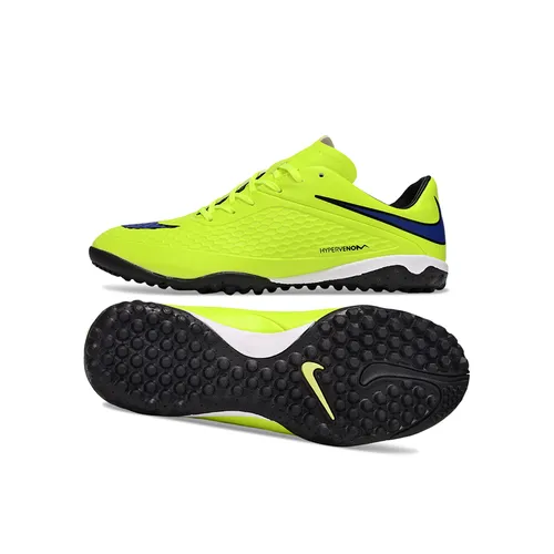 Chuteira Society Nike Hypervenom TF Verde e Azul