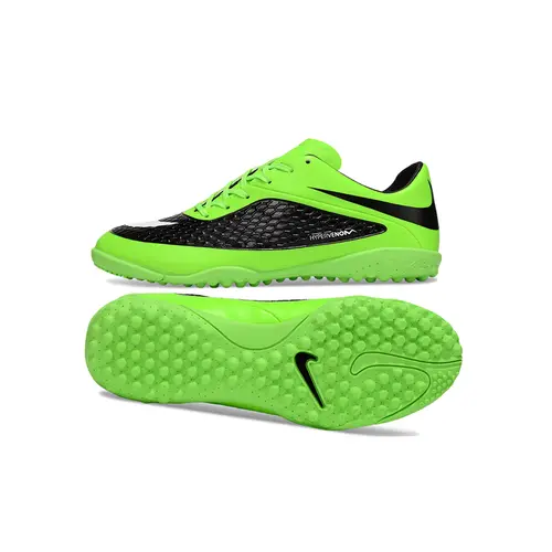 Chuteira Society Nike Hypervenom TF Verde e Preto