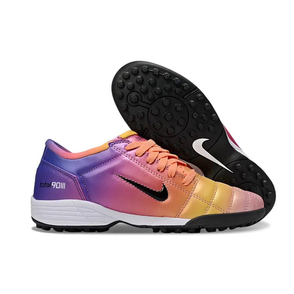 Chuteira Society Nike Total 90 TF | Colorida e Moderna