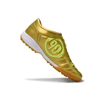 Chuteira Nike Total 90 TF | Dourada e Verde - imagem 2