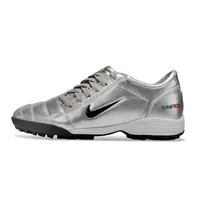 Chuteira Society Nike Total 90 | TF Prata e Preto - imagem 1
