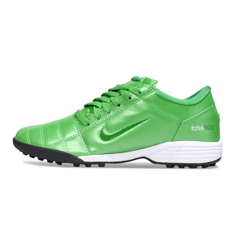 Chuteira Nike Total 90 TF Verde Society | Controle e Precisão