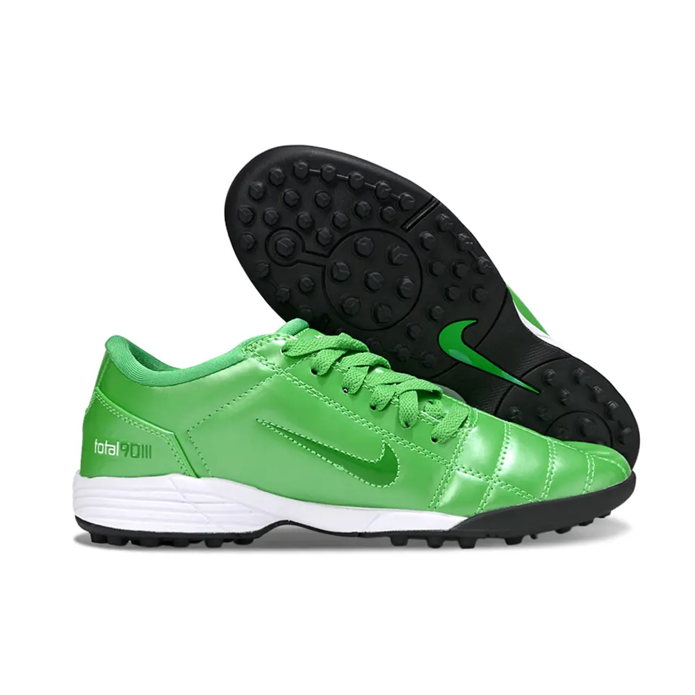 Chuteira Nike Total 90 TF Verde Society | Controle e Precisão