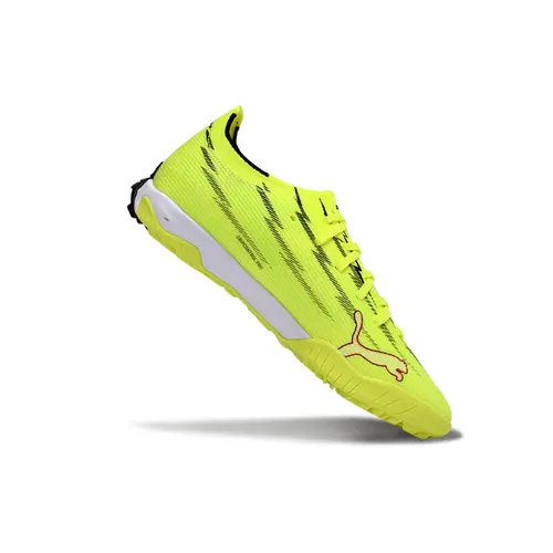 Chuteira Society Puma Ultra 6 Ultimate TF Verde e Preto