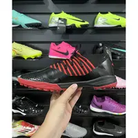 Chuteira Society Puma Future Z 1.3 TF Preta e Vermelha - Pronta Entrega - imagem 2