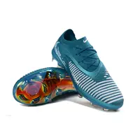 Chuteira Campo Nike Phantom GX 6 Elite FG Azul e Branco - imagem 5