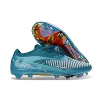 Chuteira Campo Nike Phantom GX 6 Elite FG Azul e Branco - imagem 3
