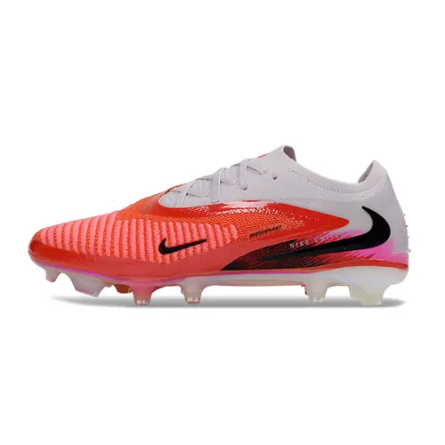 Chuteira Campo Nike Phantom GX 6 Elite FG Bege e Laranja "United"