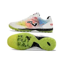 Chuteira Society Joma Top Flex Branco, Preto e Colorido - imagem 6