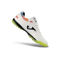 Chuteira Society Joma Top Flex Branco, Preto e Colorido - imagem 4