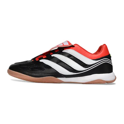 Chuteira Futsal Adidas Predator Precision IC Preto, Vermelha e Branco