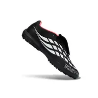 Chuteira Society Adidas Predator Tounge Elite 26 TF Preto e Laranja  - imagem 3