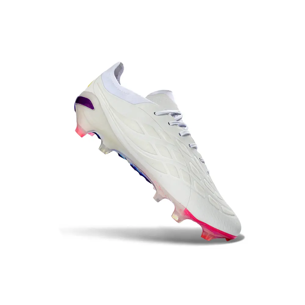 Chuteira Campo Adidas Predator 26 Elite FG Branco e Colorido