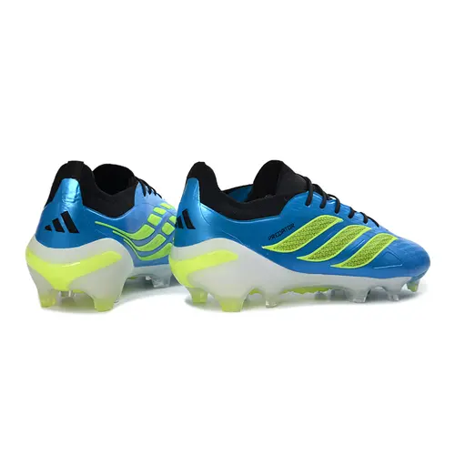 Chuteira Campo Adidas Predator 26 Elite FG Azul e Verde