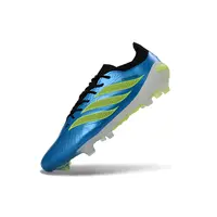 Chuteira Campo Adidas Predator 26 Elite FG Azul e Verde - imagem 5