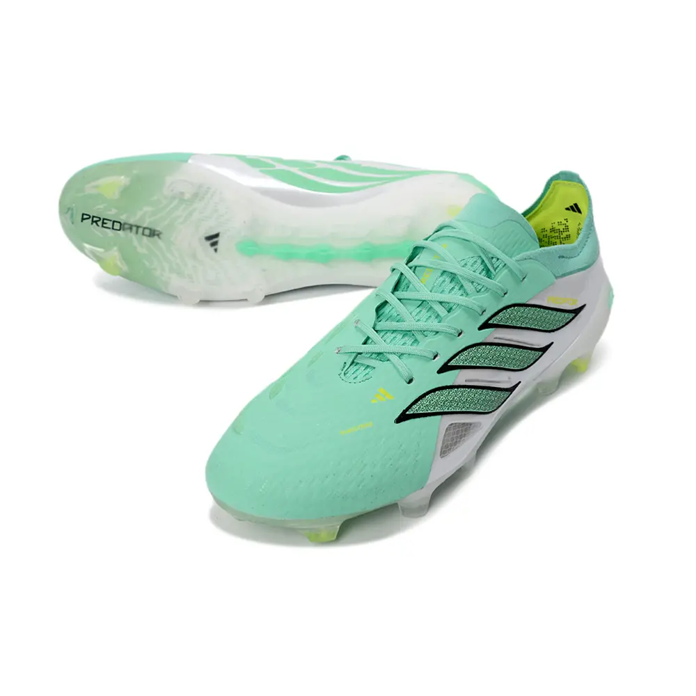 Chuteira Campo Adidas Predator 26 Elite FG Verde e Branco