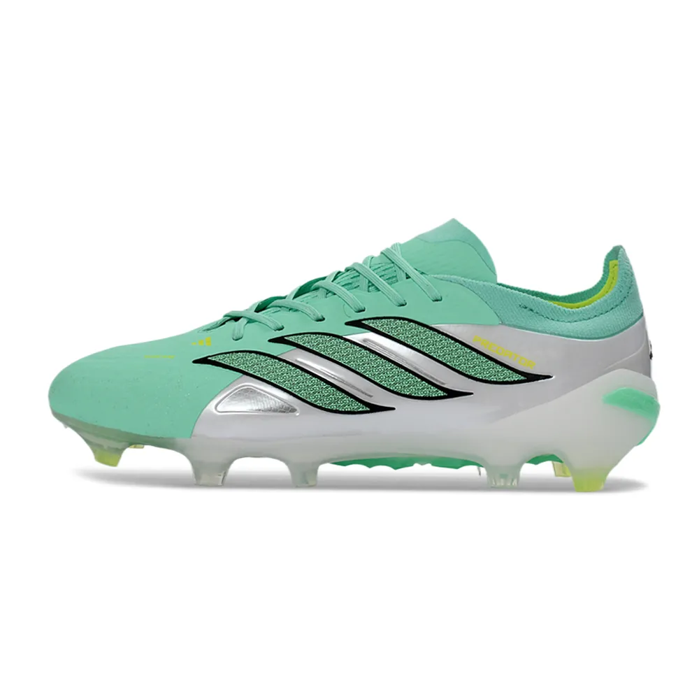 Chuteira Campo Adidas Predator 26 Elite FG Verde e Branco
