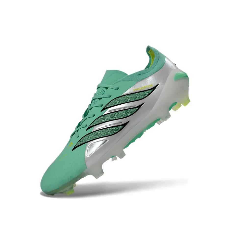 Chuteira Campo Adidas Predator 26 Elite FG Verde e Branco