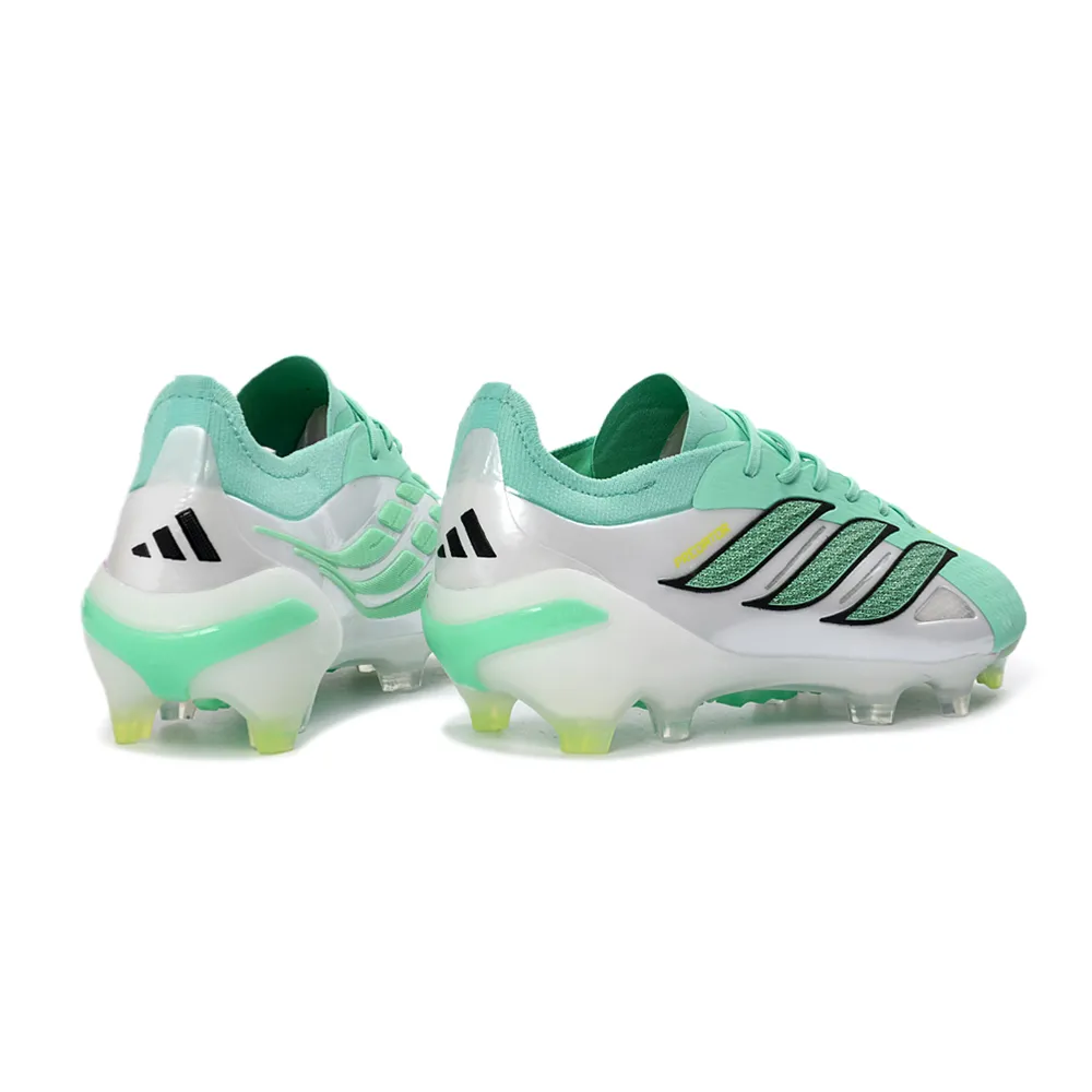 Chuteira Campo Adidas Predator 26 Elite FG Verde e Branco