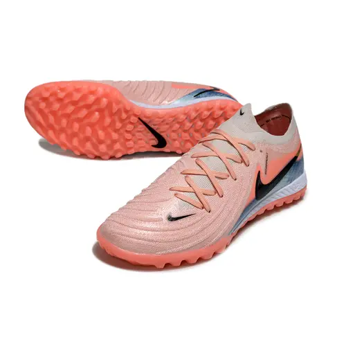 Chuteira Society Nike Phantom GX 2 Elite TF Rose e Azul