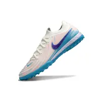 Chuteira Society Nike Phantom GX 2 Elite TF Branco, Azul e Roxo - imagem 3
