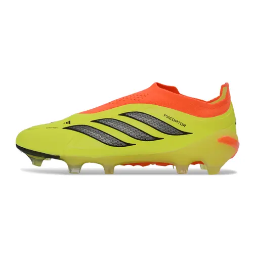 Chuteira Campo Adidas Predator LL 26 Elite FG Verde e Laranja 
