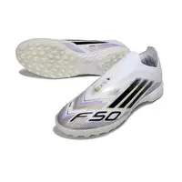 Chuteira Society Adidas F50+ TF Branco,  - imagem 4