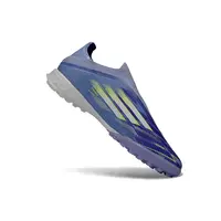 Chuteira Society Adidas F50+ | TF Lilás e Verde - Farda de Boleiro - imagem 6