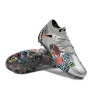 Chuteira Society Puma Future 8 MG Prata - imagem 4